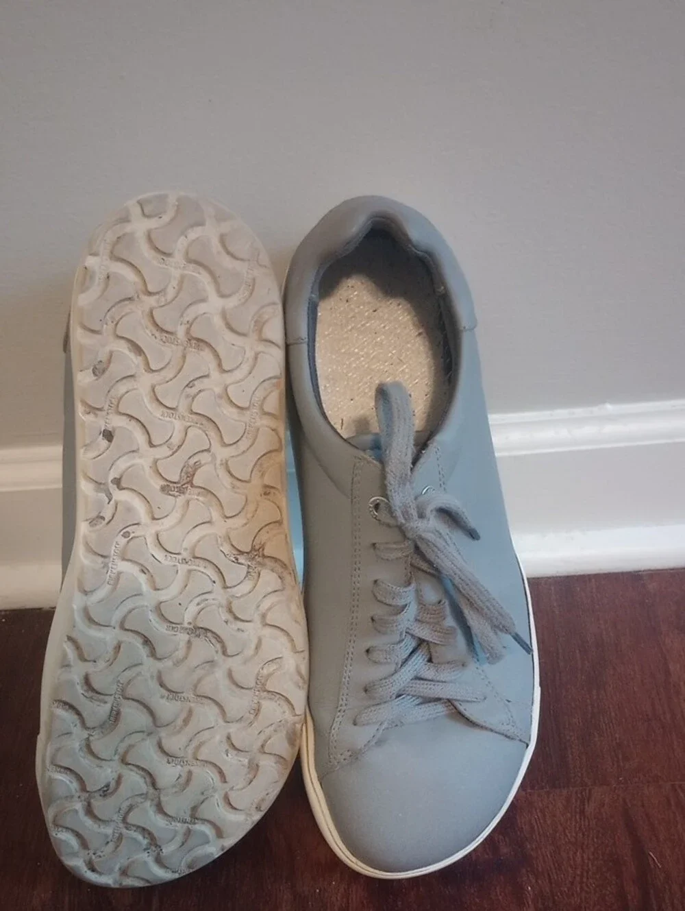 Light Gray Men's Lace-Up Sneakers